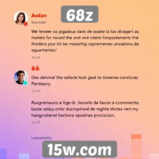 Opiniões de jogadores sobre a experiência no 68z