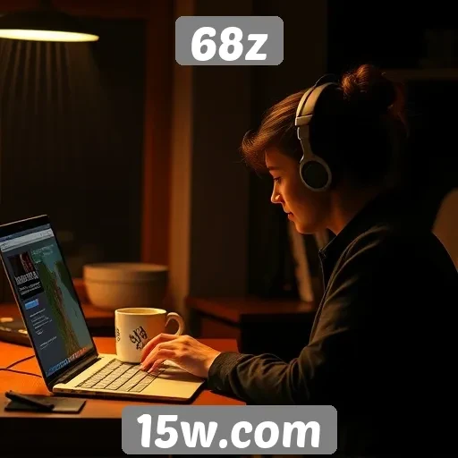 Experiência do usuário no site 68z